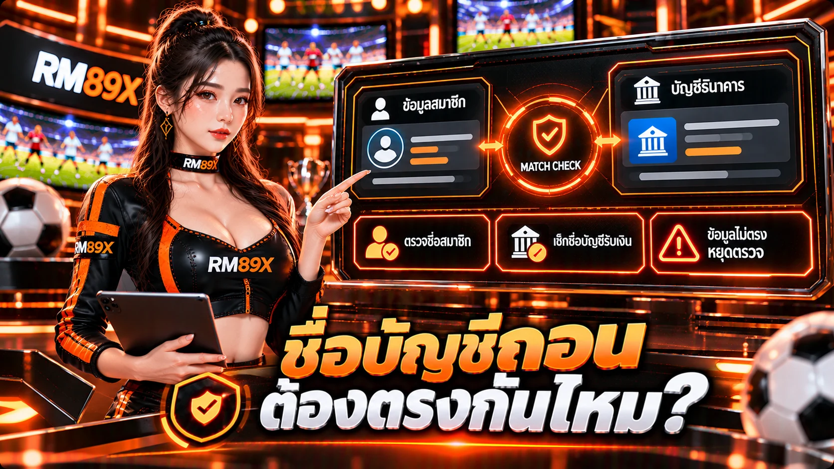 ชื่อบัญชีถอน RM89x ต้องตรงกันไหม