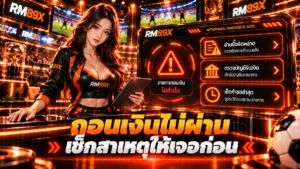 ถอน RM89x ไม่สำเร็จ